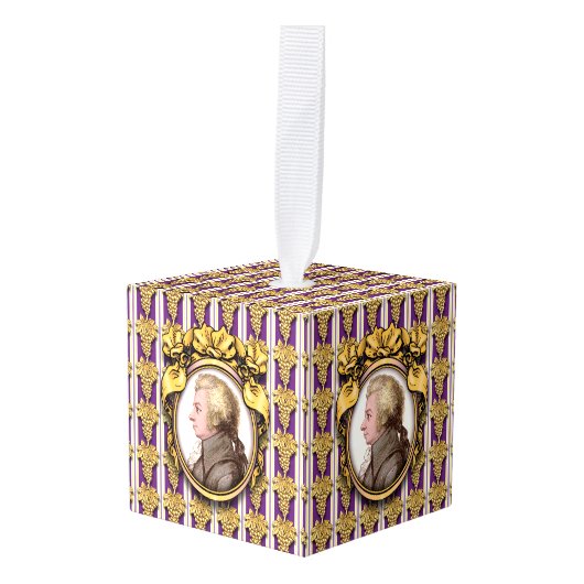 Wolfgang Amadeus Mozart Decoratie (Voorkant hoekig)