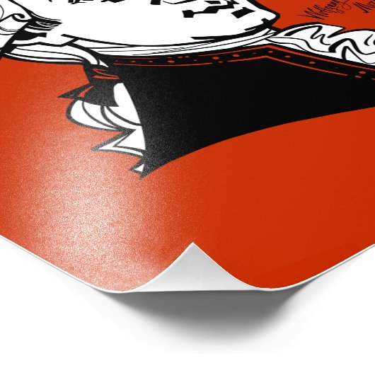 Wolfgang Amadeus Mozart Foto Afdruk (Hoek)