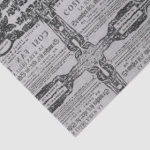 ♥ Wolfgang Amadeus Mozart Herz Oper Cosi fan tutte Tissuepapier (Detail)