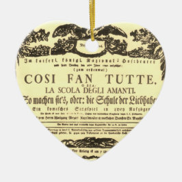 Wolfgang Amadeus Mozart Keramisch Ornament