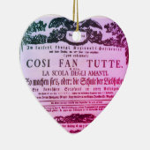 Wolfgang Amadeus Mozart Keramisch Ornament (Rechts)