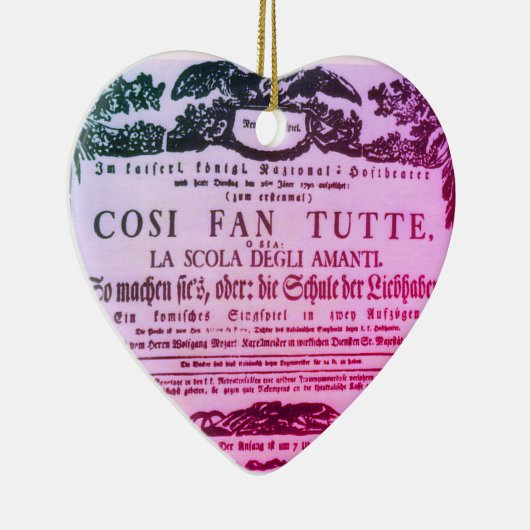 Wolfgang Amadeus Mozart Keramisch Ornament (Rechts)