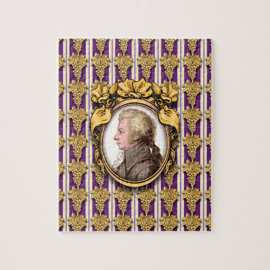 Wolfgang Amadeus Mozart Legpuzzel (Verticaal)