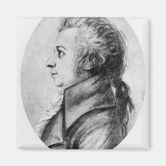 Wolfgang Amadeus Mozart Magneet (Voorkant)