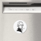 Wolfgang Amadeus Mozart Magneet (Insitu (Vaatwasser))