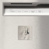 Wolfgang Amadeus Mozart Magneet (Insitu (Vaatwasser))