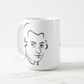 Wolfgang Amadeus Mozart Mok (Voorkant links)