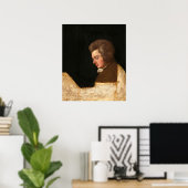 Wolfgang Amadeus Mozart, onvoltooid portret, 1789 Poster (Thuiskantoor)