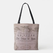 Wolfgang Amadeus Mozart, Oper – Le nozze di Figaro Tote Bag (Achterkant)