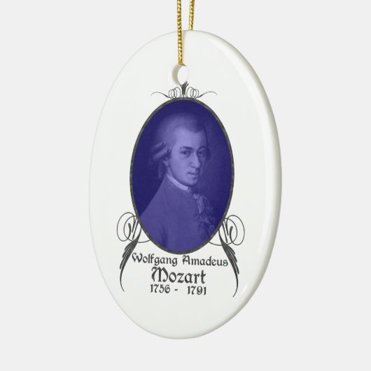 Wolfgang Amadeus Mozart Ornament (Links)