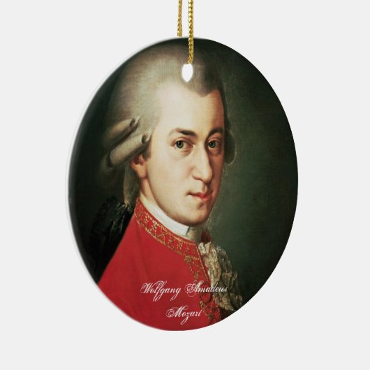 Wolfgang Amadeus Mozart Ornament (Rechts)