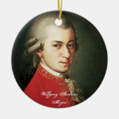 Wolfgang Amadeus Mozart Ornament (Voorkant)