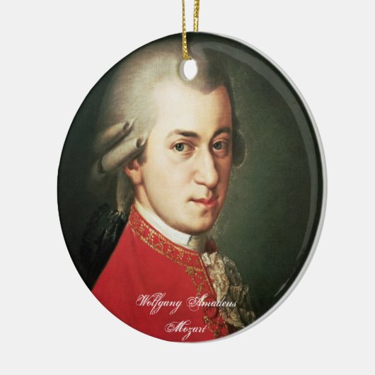 Wolfgang Amadeus Mozart Ornament (Links)