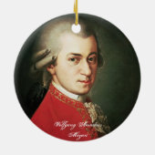Wolfgang Amadeus Mozart Ornament (Achterkant)