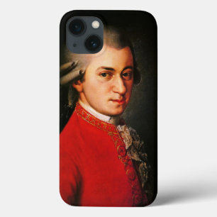 Wolfgang Amadeus Mozart portret Case-Mate iPhone Case