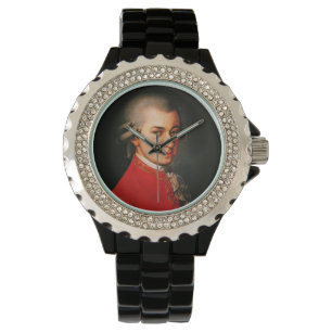Wolfgang Amadeus Mozart portret Horloge