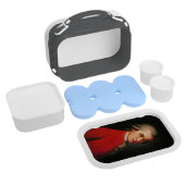 Wolfgang Amadeus Mozart portret Lunchbox (Gehele Product)
