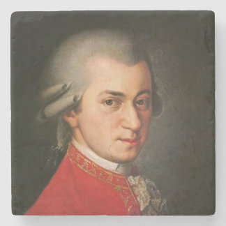 Wolfgang Amadeus Mozart Portret Stenen Onderzetter
