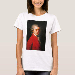 Wolfgang Amadeus Mozart portret T-shirt