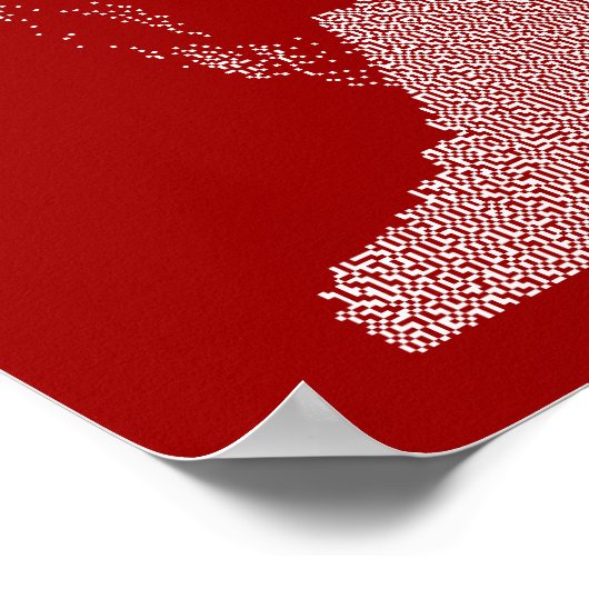 Wolfgang Amadeus Mozart Poster (Hoek)