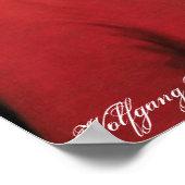 Wolfgang Amadeus Mozart print (Hoek)