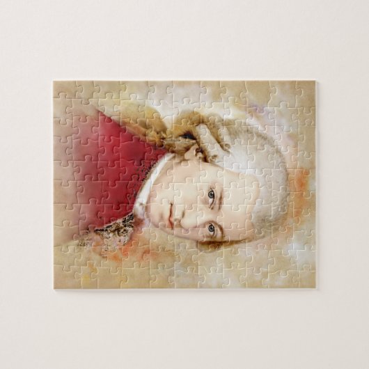 Wolfgang Amadeus Mozart Puzzle Legpuzzel (Horizontaal)