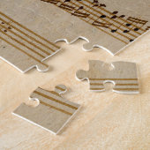 Wolfgang Amadeus Mozart Puzzle Legpuzzel (Zijkant)