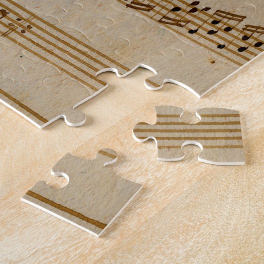 Wolfgang Amadeus Mozart Puzzle Legpuzzel (Zijkant)