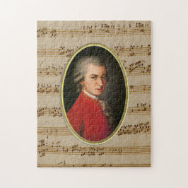 Wolfgang Amadeus Mozart Puzzle Legpuzzel