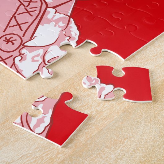 Wolfgang Amadeus Mozart Puzzle Legpuzzel (Zijkant)