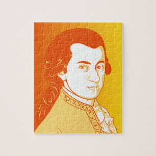 Wolfgang Amadeus Mozart Puzzle Legpuzzel