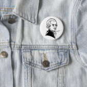 Wolfgang Amadeus Mozart Ronde Button 5,7 Cm (In situ)