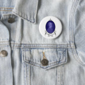 Wolfgang Amadeus Mozart Ronde Button 5,7 Cm (In situ)