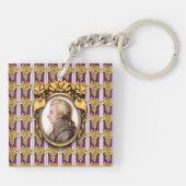 Wolfgang Amadeus Mozart Sleutelhanger (Achterkant)