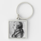 Wolfgang Amadeus Mozart Sleutelhanger (Voorkant)