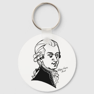 Wolfgang Amadeus Mozart Sleutelhanger