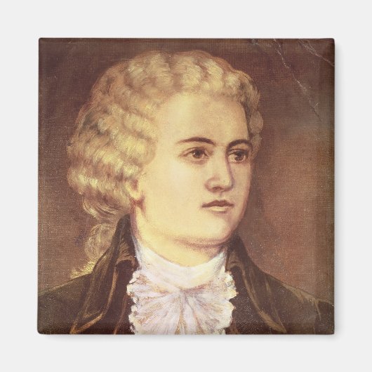 Wolfgang Amadeus Mozart tijdens zijn verblijf Magneet (Voorkant)
