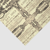 Wolfgang Amadeus Mozart Tissuepapier (Detail)