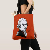 Wolfgang Amadeus Mozart Tote Bag (Dichtbij)