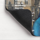 Wolfgang Mozart Mousepad Muismat (Hoek)