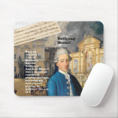 Wolfgang Mozart Mousepad Muismat (Met muis)