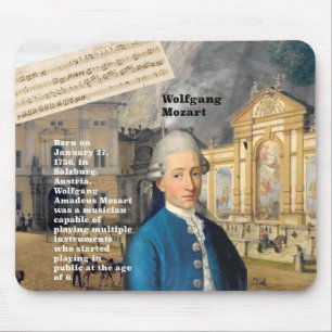 Wolfgang Mozart Mousepad Muismat