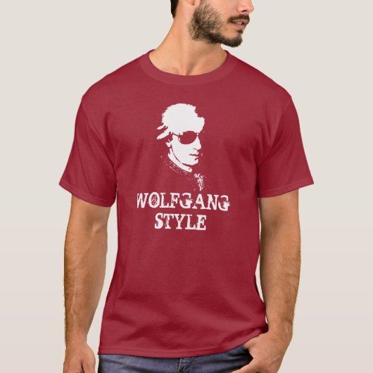 Wolfgang Style t-shirt (Voorkant)