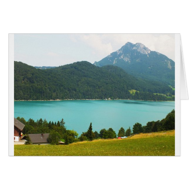 Wolfgangsee-meer (Voorkant Horizontaal)