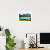 Wolfgangsee meer poster (Thuiskantoor)
