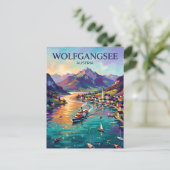 Wolfgangsee Oostenrijk Briefkaart (Staand voorkant)