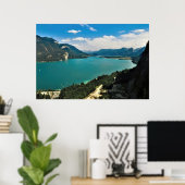 Wolfgangsee Poster (Thuiskantoor)