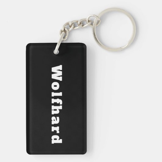 Wolfhard Sleutelhanger (achterkant)