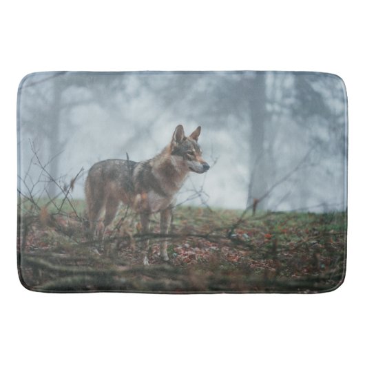 Wolfhond Badmat (Voorkant)