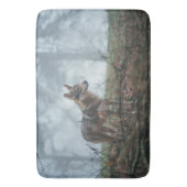 Wolfhond Badmat (Voorkant Verticaal)
